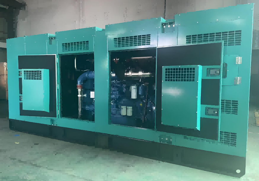 柴油在发电机组内燃烧产生动能的过程